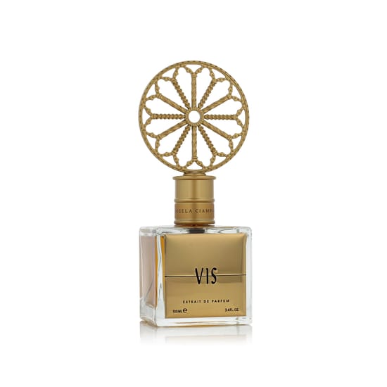 Angela Ciampagna Vis EP presented as a unisex perfume bottle