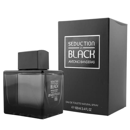 Antonio Banderas Seduction in Black EDT tualetinio vandens flakonas