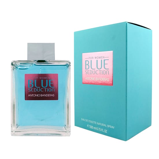 Antonio Banderas Blue Seduction for Women EDT perfume bottle