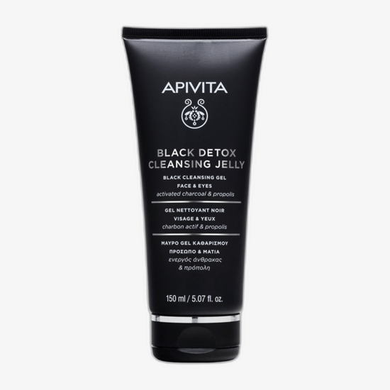 Apivita Black Detox Cleansing Jelly Gel