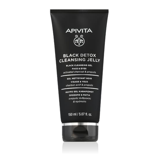 Apivita Black Detox Cleansing Jelly Gel
