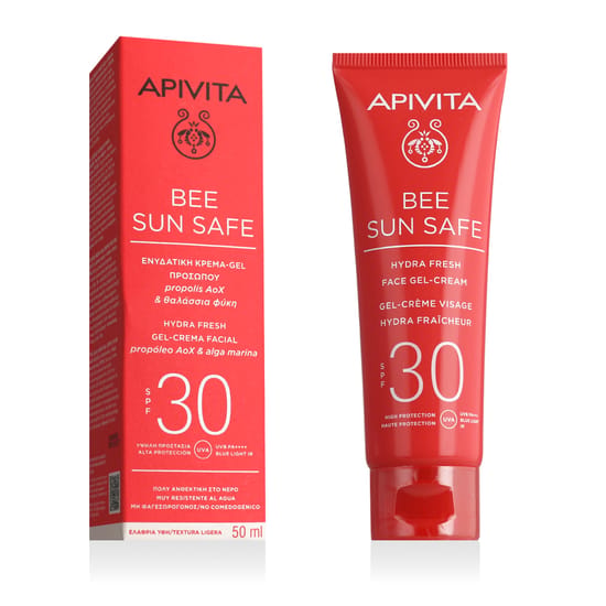 Apivita Bee Sun Safe Hydra Fresh Face Gel - Cream SPF 30