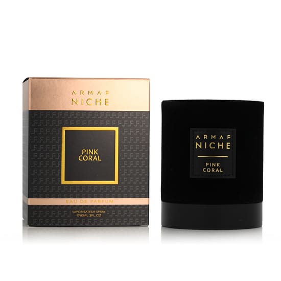 Armaf Niche Pink Coral EDP bottle, a floral unisex perfume