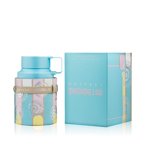 Armaf Odyssey Marshmallow EDP uniseks kvepalai flakono nuotraukoje