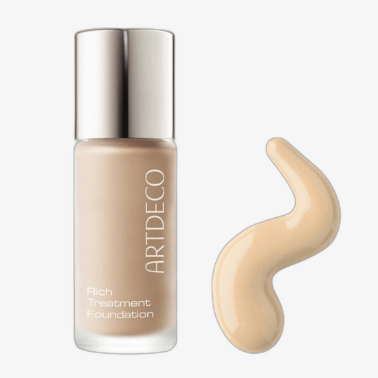 Artdeco Rich Treatment Makeup makiažo pagrindas, Warm 10 Sunny Shell atspalvis