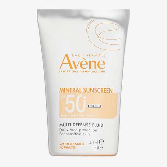 Avène Eau Thermale tonuotas veido kremas SPF 50+ nuo saulės