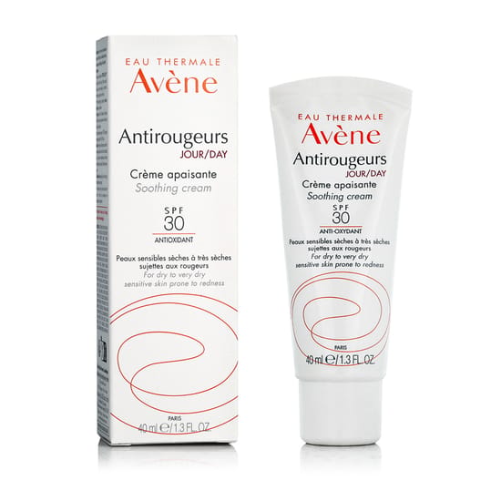Avène Antirougeurs Soothing Cream SPF 30 raminamasis veido kremas