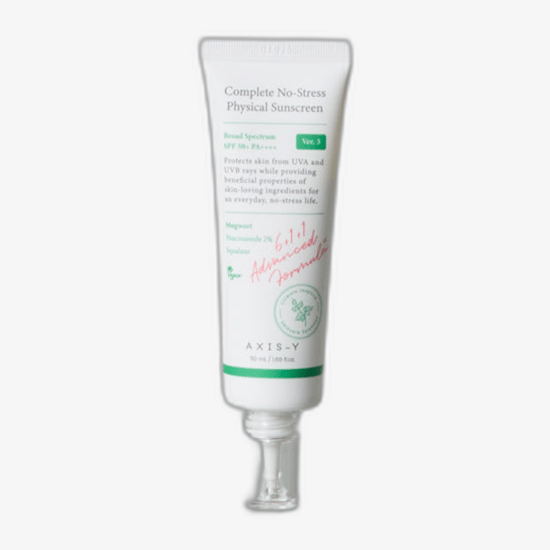 Axis-y Complete No-Stress Physical Sunscreen SPF 50+ PA++++