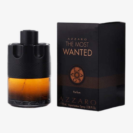 Azzaro The Most Wanted Parfum rinkinys su 100 ml flakonu ir dviem miniatiūromis