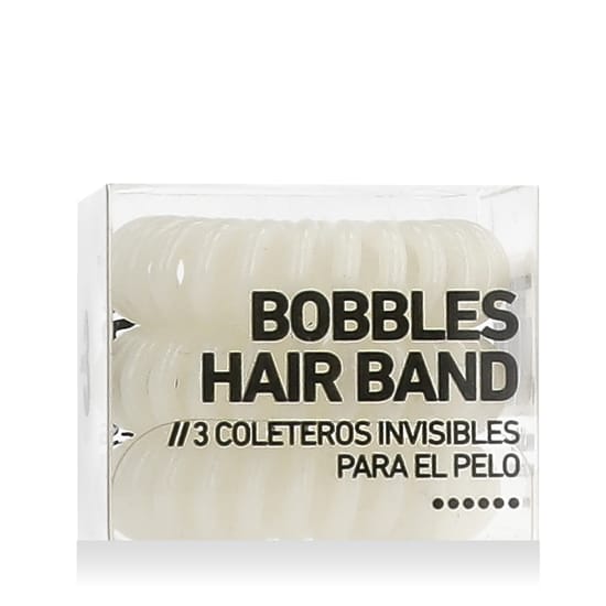 Белые резинки BIFULL Hair Band Blanco для фиксации волос, набор из трёх штук