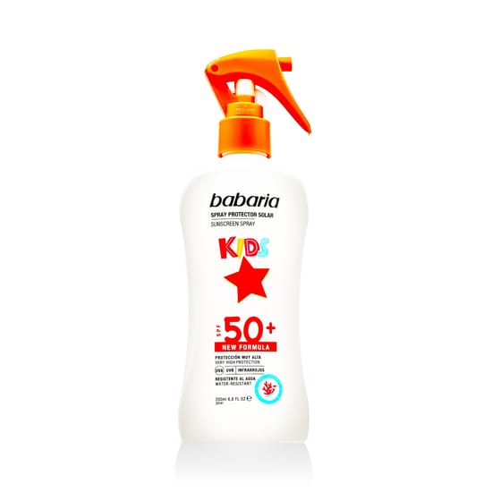 Babaria SPF 50+ apsauginis purškiklis nuo saulės vaikams
