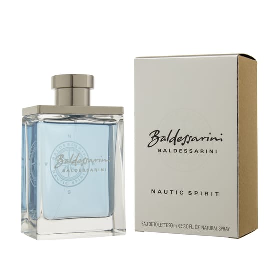 Baldessarini Nautic Spirit EDT bottle, a unisex aquatic fragrance
