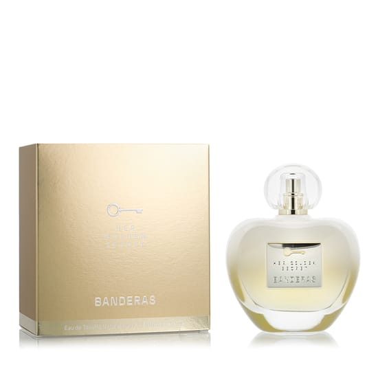 Banderas Her Golden Secret Eau De Toilette kvepalų buteliukas, 80 ml