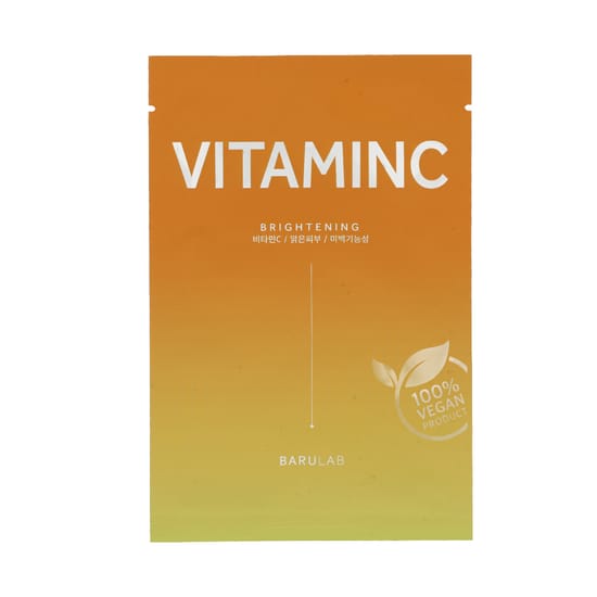 Barulab Vitamin C Brightening The Clean Vegan Mask – veganinė lakštinė kaukė veidui