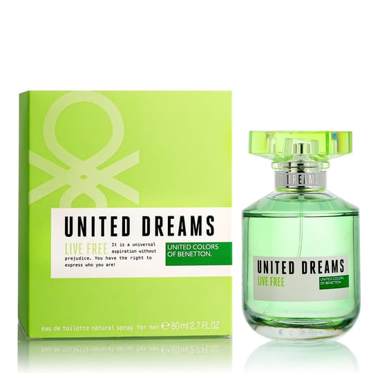 Флакон туалетной воды Benetton United Dreams Live Free, 80 мл