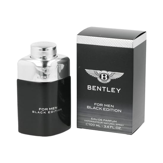 Bentley For Men Black Edition EDP bottle, men's eau de parfum