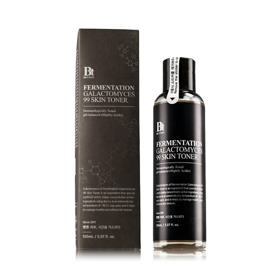Benton Fermentation Galactomyces 99 Skin Toner veido toniko pakuotė