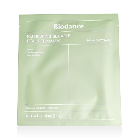 Biodance Refreshing Sea Kelp Real Deep Mask — маска для лица с морскими водорослями