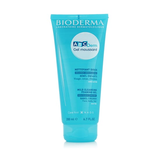 Bioderma ABCDerm Gel Moussant, мягкий пенящийся гель для очищения кожи