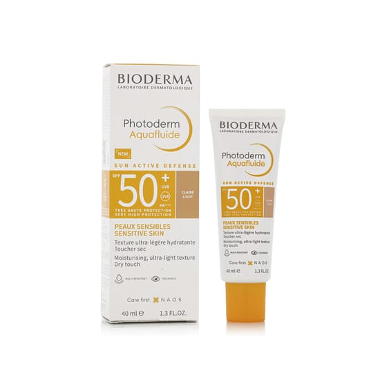 Bioderma Photoderm Aquafluide SPF50+ Light veido apsaugos nuo saulės fluidas