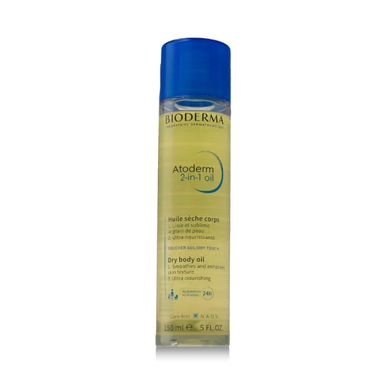 Bioderma Atoderm 2-in-1 sausas kūno aliejus kūno priežiūrai