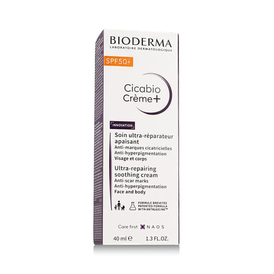 Крем Bioderma Cicabio SPF 50+ для успокаивающего ухода за кожей