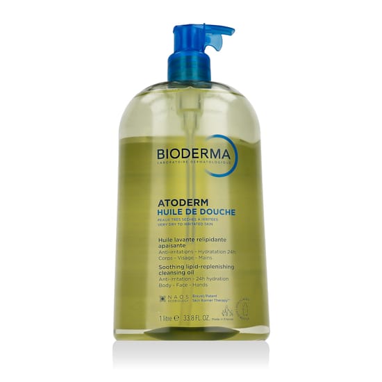 Bioderma Atoderm lipidus papildantis prausiamasis aliejus jautriai odai