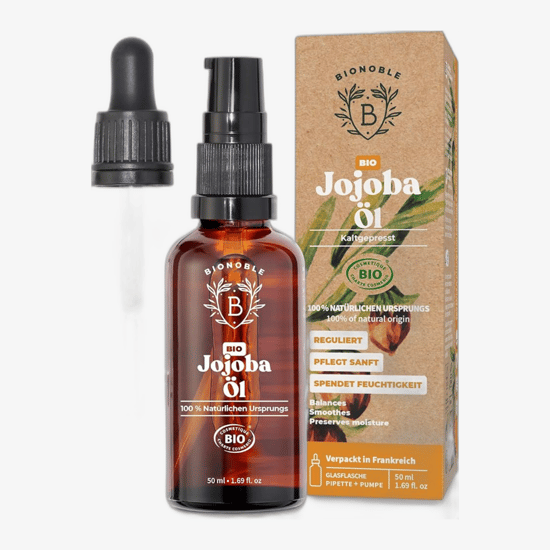 Bionoble Organic Jojoba Oil – jojobos aliejus odos ir plaukų priežiūrai