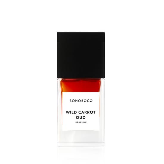 Bohoboco Wild Carrot Oud Parfum bottle for a unisex fragrance collection