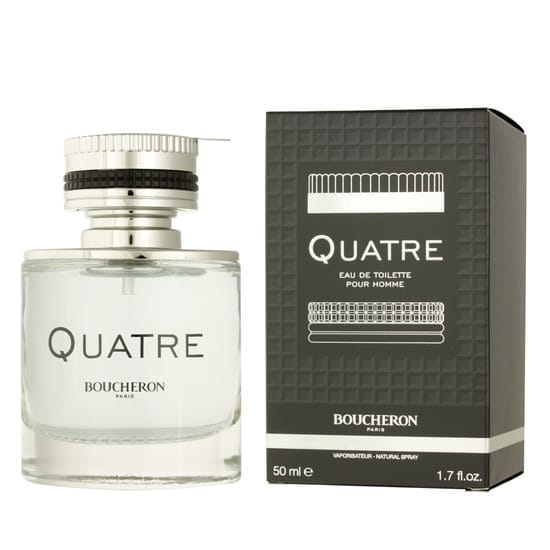 Boucheron Quatre Pour Homme EDT bottle, a men's Eau de Toilette fragrance