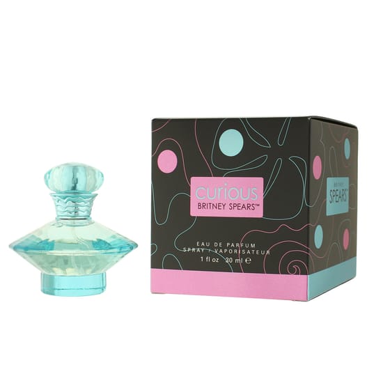 Britney Spears Curious EDP gėlių aromato parfumuoto vandens flakonas