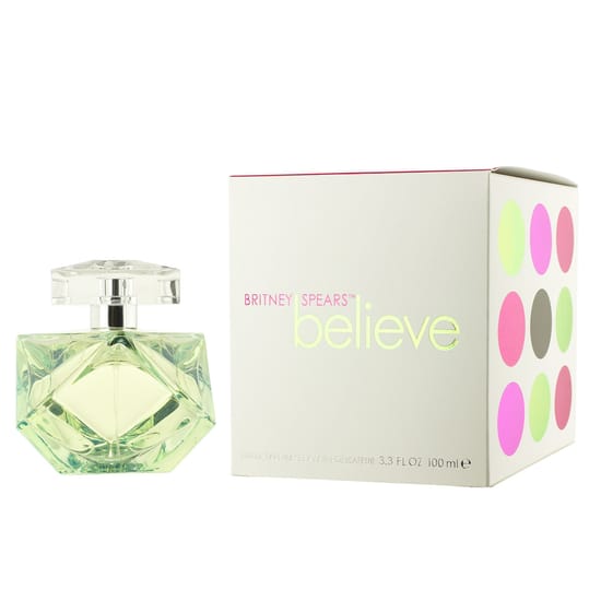 Britney Spears Believe EDP bottle, a soft floral and fruity unisex perfume
