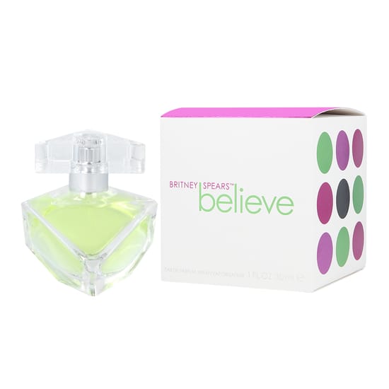 Britney Spears Believe EDP 30 ml kvepalų flakonas su gėlių ir muskuso aromatu