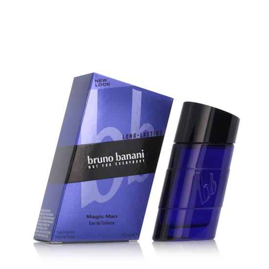 Bruno Banani Magic Man EDT bottle, a fresh-spicy unisex fragrance