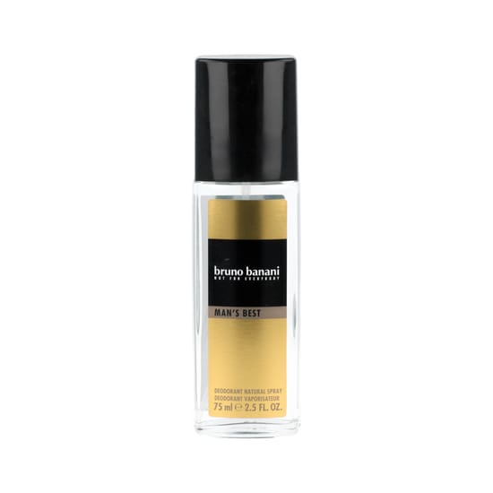 Bruno Banani Man's Best: мужской дезодорант в стеклянном флаконе