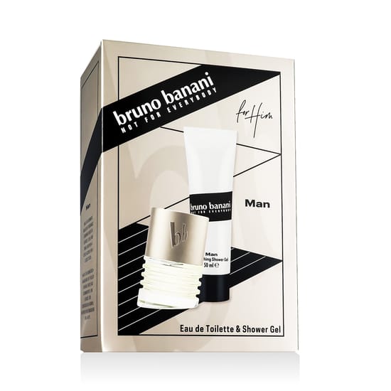 Bruno Banani Man EDT gift set with 30 ml fragrance and 50 ml shower gel