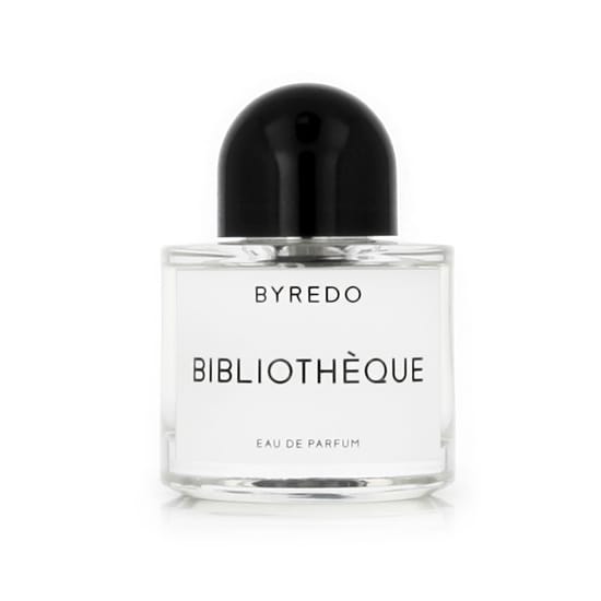 Изображение флакона Byredo Bibliothèque EDP, унисекс-парфюм с древесным характером