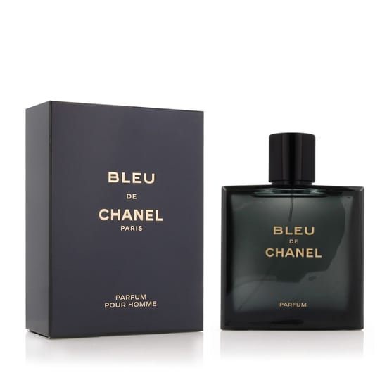 Chanel Bleu de Chanel EDP bottle, a unisex woody citrus fragrance