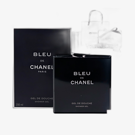 Chanel Bleu de Chanel parfumuoto dušo gelio produkto pakuotė