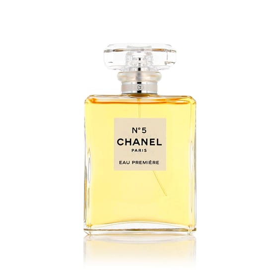 Chanel No 5 Eau Premiere EDP bottle, a soft floral CHANEL perfume