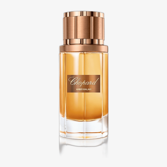 На изображении флакон унисекс-парфюма Chopard Amber Malaki EDP