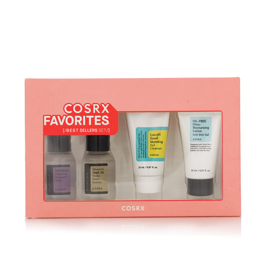 COSRX Favorites Best Sellers Kit – odos priežiūros rinkinio nuotrauka