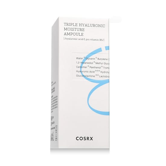 COSRX Hydrium Triple Hyaluronic Moisture Ampoule bottle for facial skincare