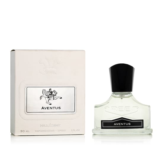 Creed Aventus Millésime Eau de Parfum bottle in a 30 ml format