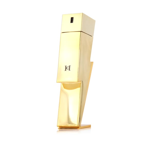 Carolina Herrera Bad Boy Gold Fantasy EDP unisex perfume bottle