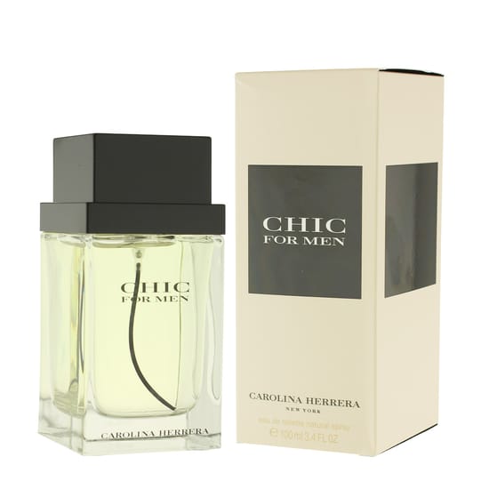 Carolina Herrera Chic for Men EDT – vyriško tualetinio vandens buteliukas