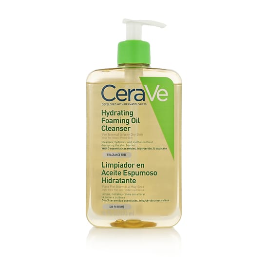 CeraVe Hydrating Foaming Oil Cleanser — масляное средство для умывания