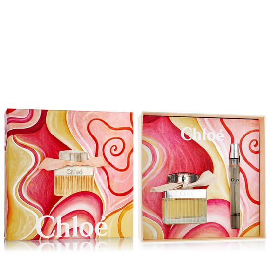Chloé EDP kvepalų rinkinys: 50 ml flakonas ir 10 ml mini versija