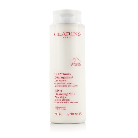 Clarins Velvet Cleansing Milk veido valomojo pienelio pakuotės vaizdas
