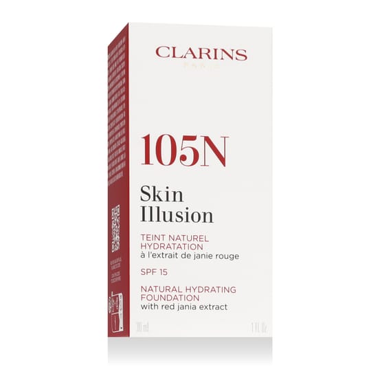 Clarins Skin Illusion Natural Hydrating Foundation SPF 15 in 105N Nude